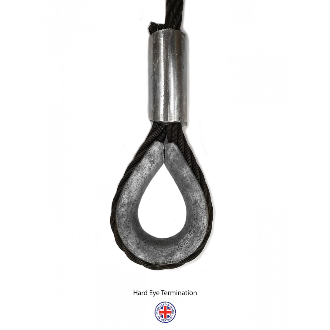 Chemically Blackened Wire Rope Sling 800kg